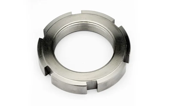 Round Slotted Nut